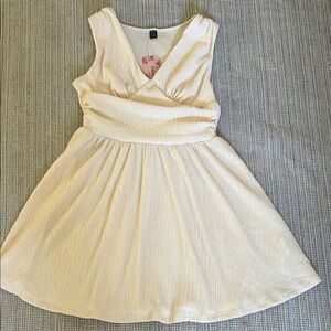 SHEIN Cream Casual woman Dress